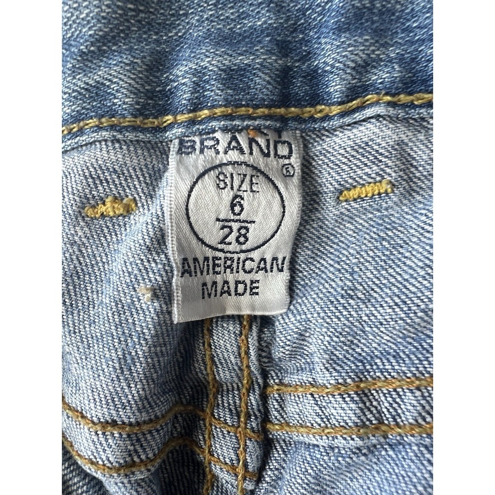 Lucky Brand Jeans woman's SZ 6 31x25 Made In USA Bootcut Sweet N' Low Dungarees - Picture 5 of 11